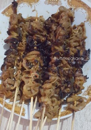 Foto resep Sate Usus Bumbu Krengseng