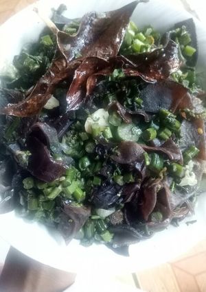 Foto resep 30. Tumis Pakis Jamur Kuping