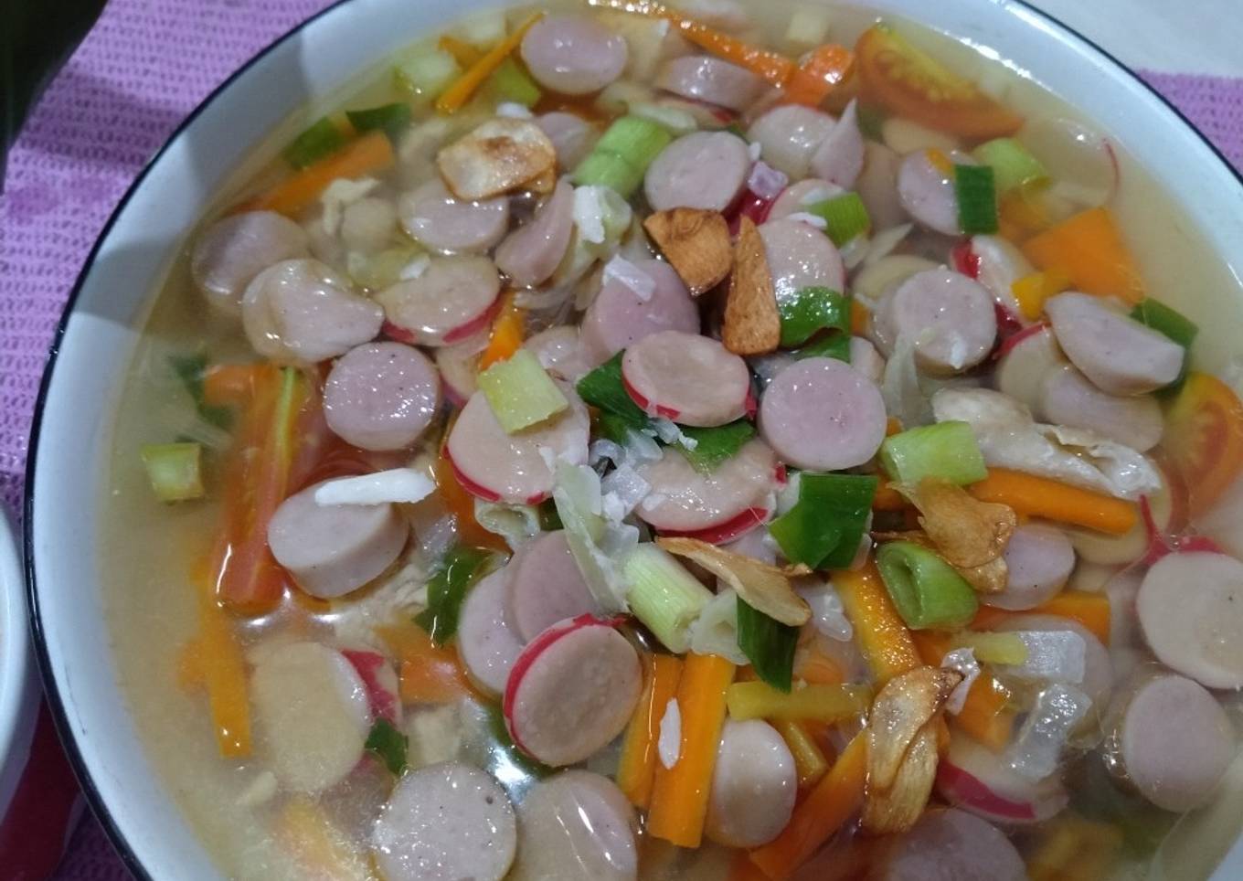 Sop Ayam Sosis