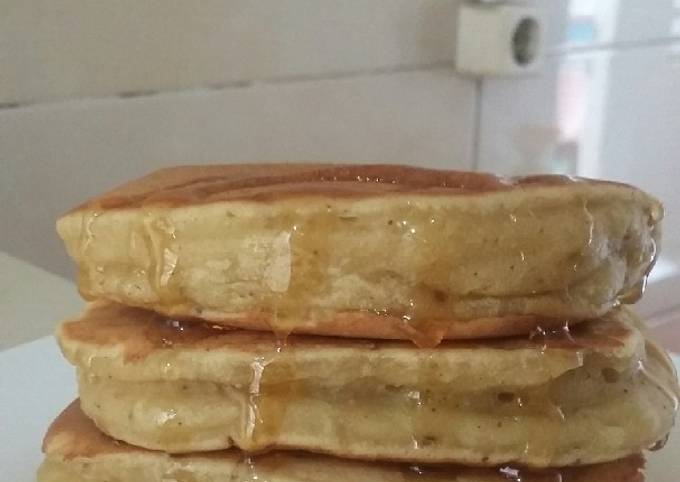 Cara membuat Pancake Pisang tanpa Telur