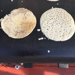 A picture of Buckwheat pancakes quick.