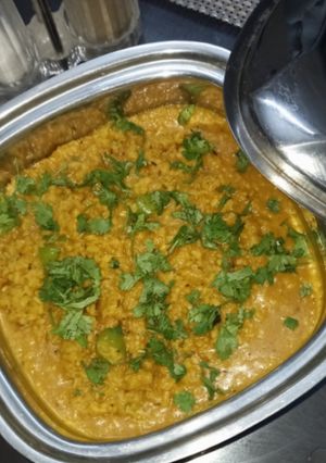 A picture of Dhaba Style Moong Daal.