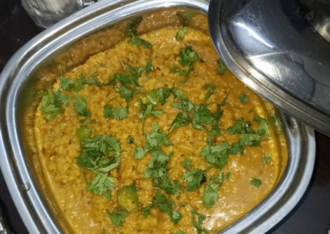 Dhaba Style Moong Daal Recipe by Fatima's Cook Book - Cookpad