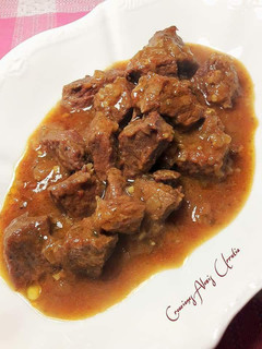 Una foto de Ternera en salsa