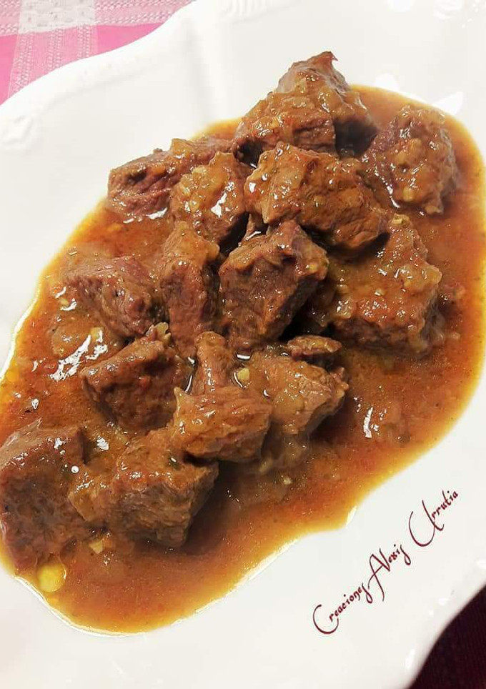 Una foto de Ternera en salsa