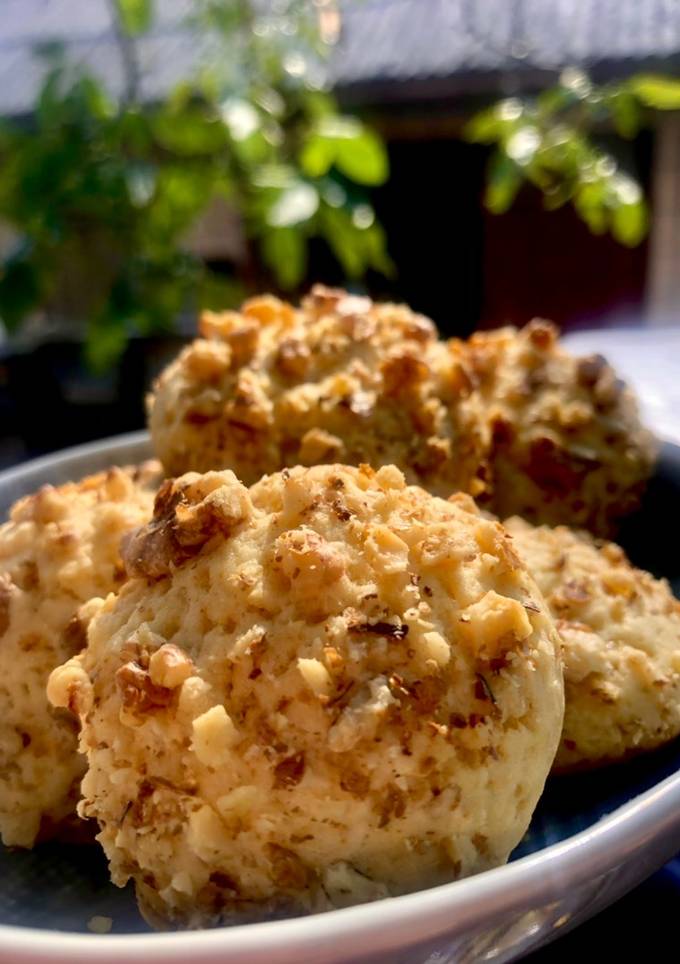Медове печиво з горіхами🌰