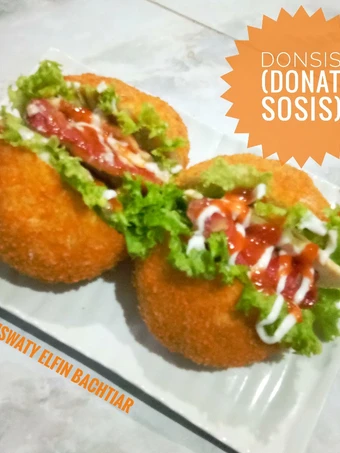Langkah Gampang Menyiapkan Resep DonSis (Donat Sosis) yang Enak Banget Anti Ribet, Mantap