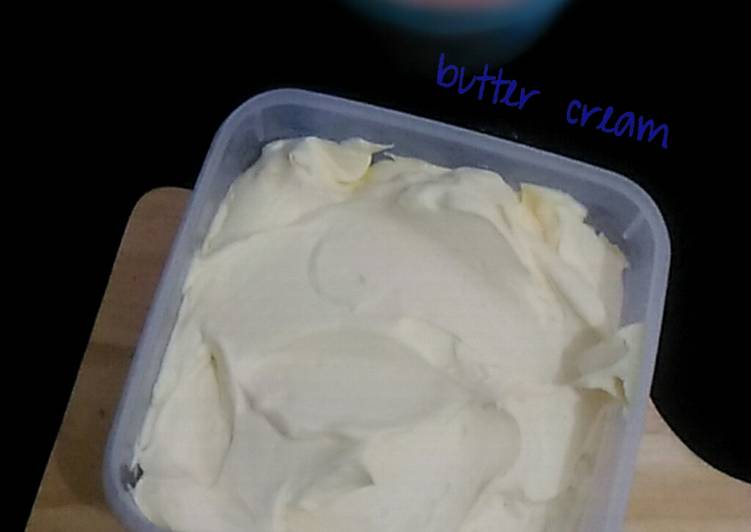 makanan Butter cream Jadi, mengenyangkan