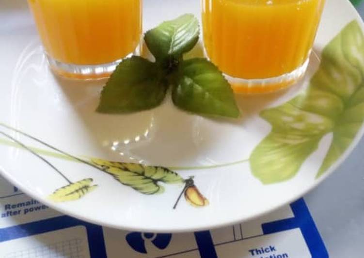 Simple Way to Make Favorite Orange Juice