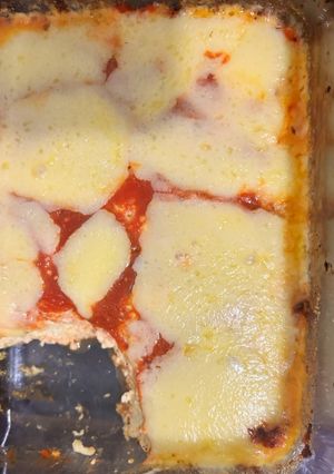 Una foto de Pizza proteica, apta keto