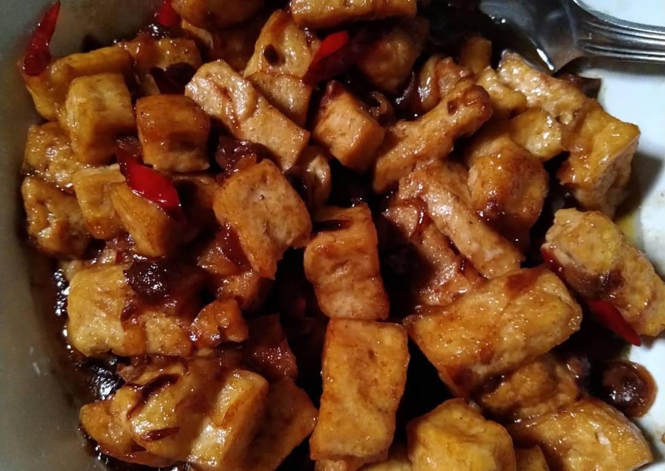 Tumis Tahu Tauco