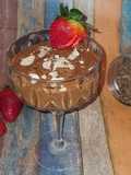 Mousse de chía y lino con cacao y apio