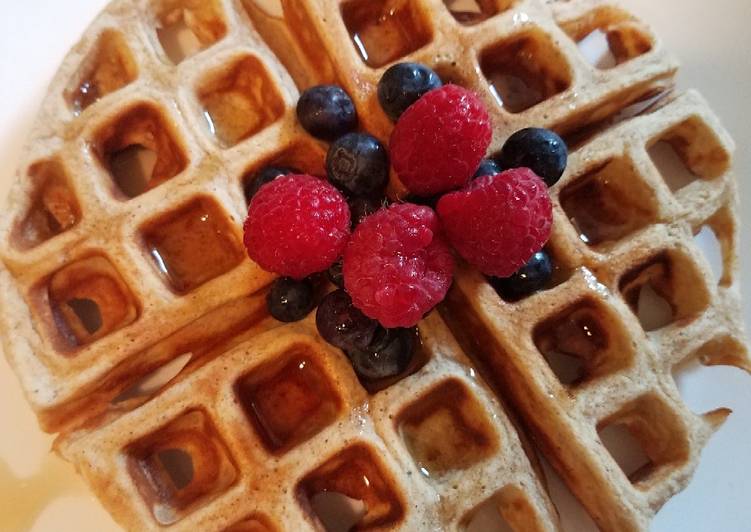 Recipe of Speedy California Whole Grain Waffles/ Pancakes