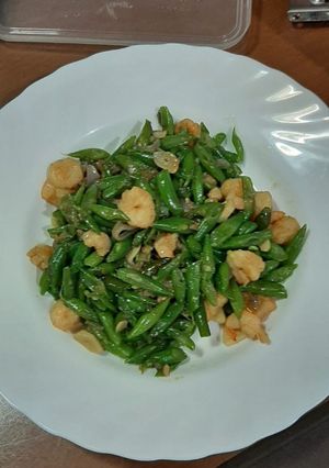 Foto resep Buncis cha udang sat set