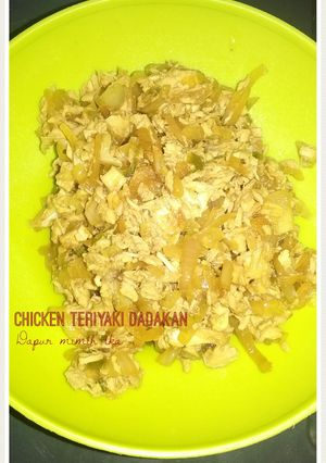 Foto resep Chicken teriyaki dadakan