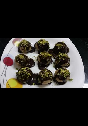 صورة لوصفة أسهل طريقه البروفترول بالتفاح