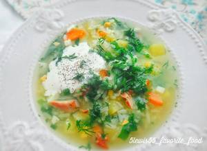 Куриный суп с картошкой и рисом