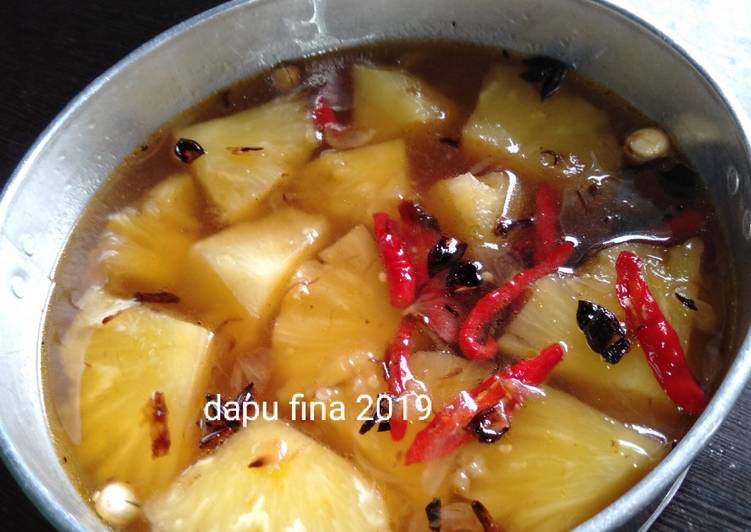 Pacri nenas bumbu rempah ala dapu fina