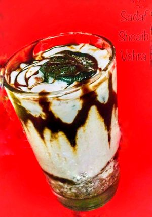 A picture of Oreo ice cream Shake (2).