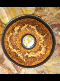 Una foto de Budín de banana y avena