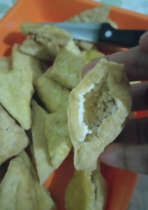 Foto resep Tahu Goreng Kopong Homemade (Tahu Pong)