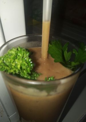 A picture of Banana Smoothie 🤤.