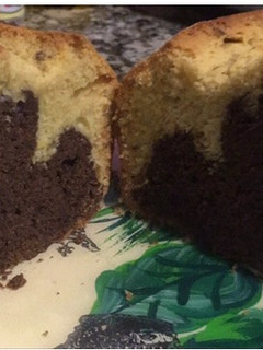 Una foto de Budín de Naranja y Cacao amargo