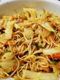 Chow Mein de Costilla Dulce de Cerdo