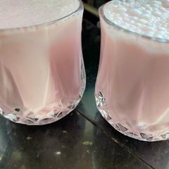 A picture of Strawberry Milk shake.