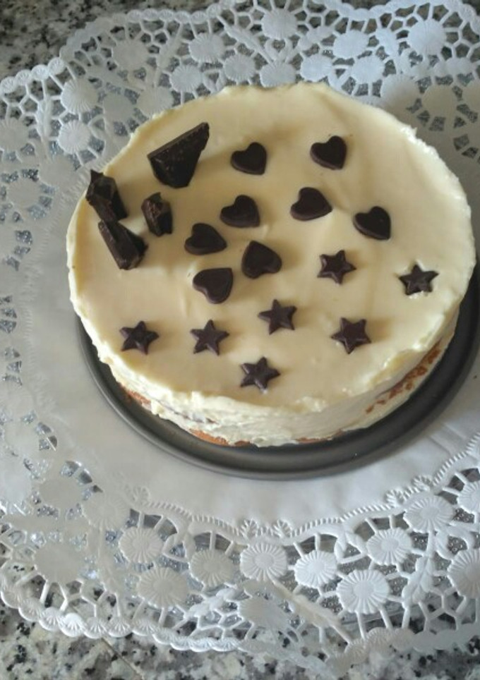 Una foto de Pastel rápido de leche condensada y queso al limón
