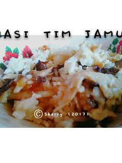 Foto resep Nasi Tim Jamur