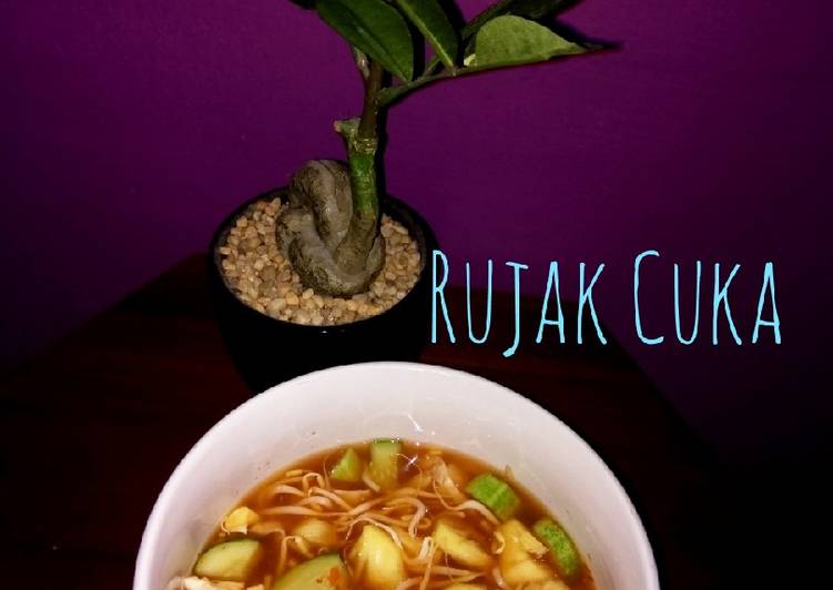 Langkah Mudah untuk Menyiapkan Rujak Cuka yang Sempurna