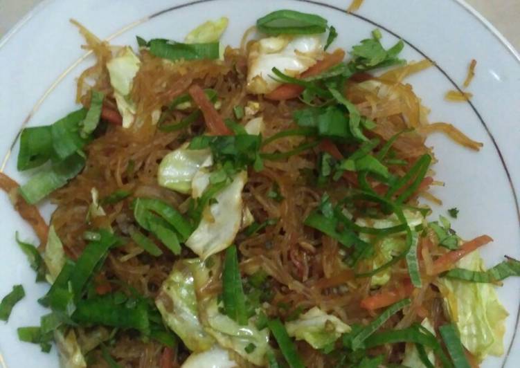 Bihun goreng resep keluarga