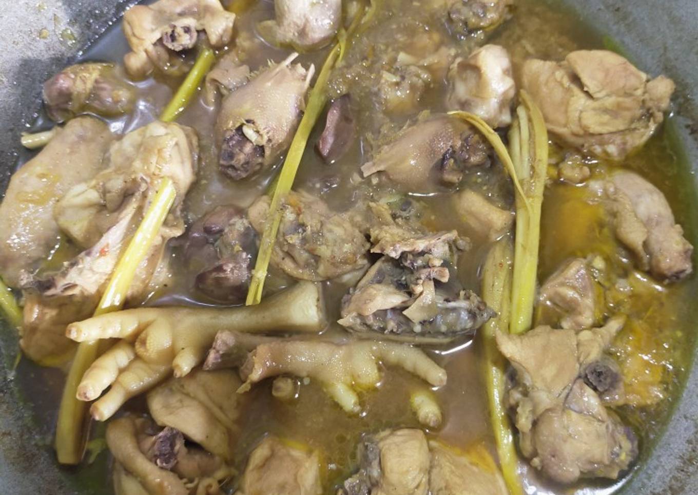 Ayam rica kuah pedas