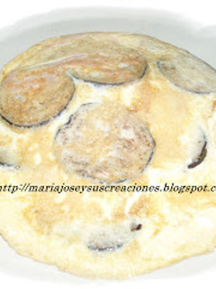 Una foto de Tortilla de berenjenas