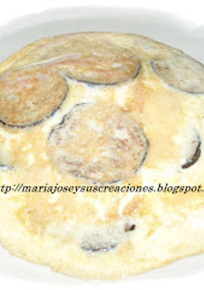 Una foto de Tortilla de berenjenas