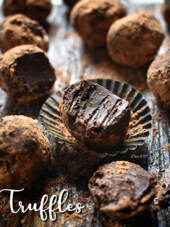 Foto resep Simple Truffles