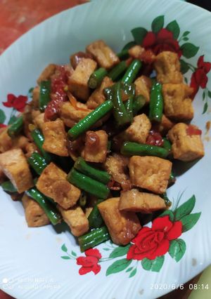 Foto resep 171. Oseng Tahu Kacang Panjang - ala Mamah Afa