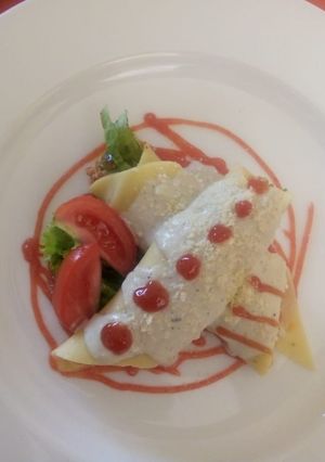 Foto resep Chiken and vegetable lasange