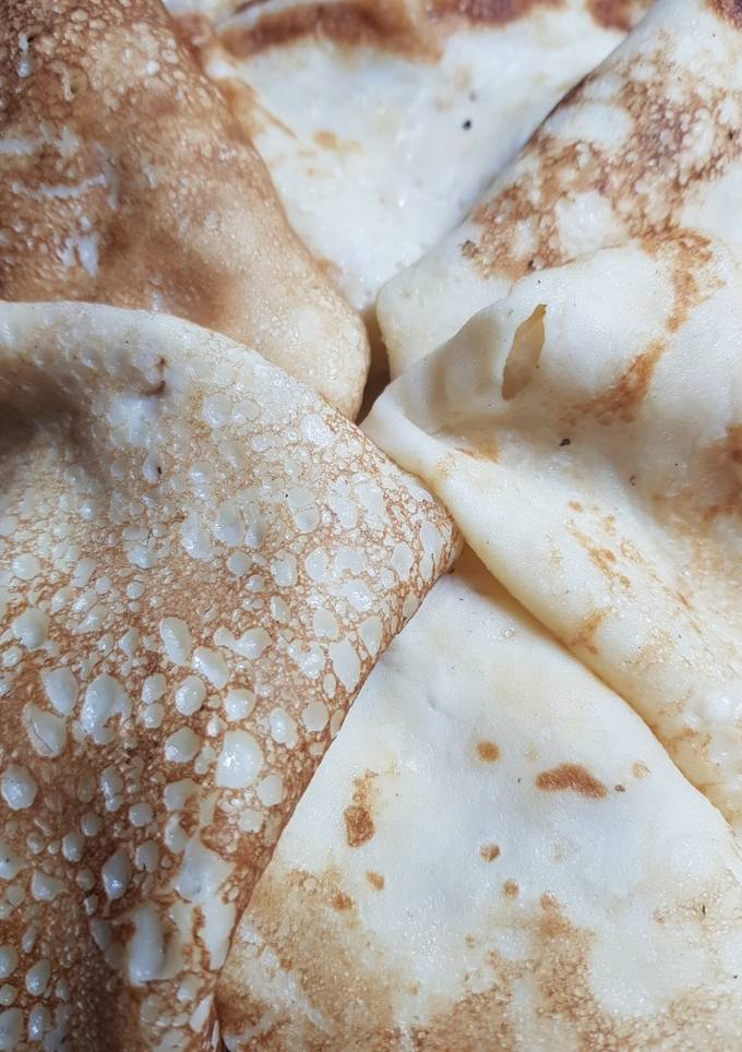 Блинчики на молоке