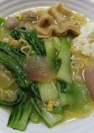 Foto resep White Seblak Mie