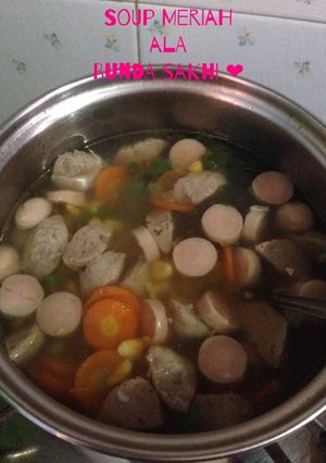 Foto resep Soup Meriah