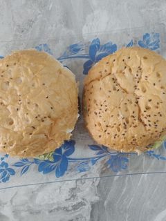 عکسی از دستور برگر کدو سبز