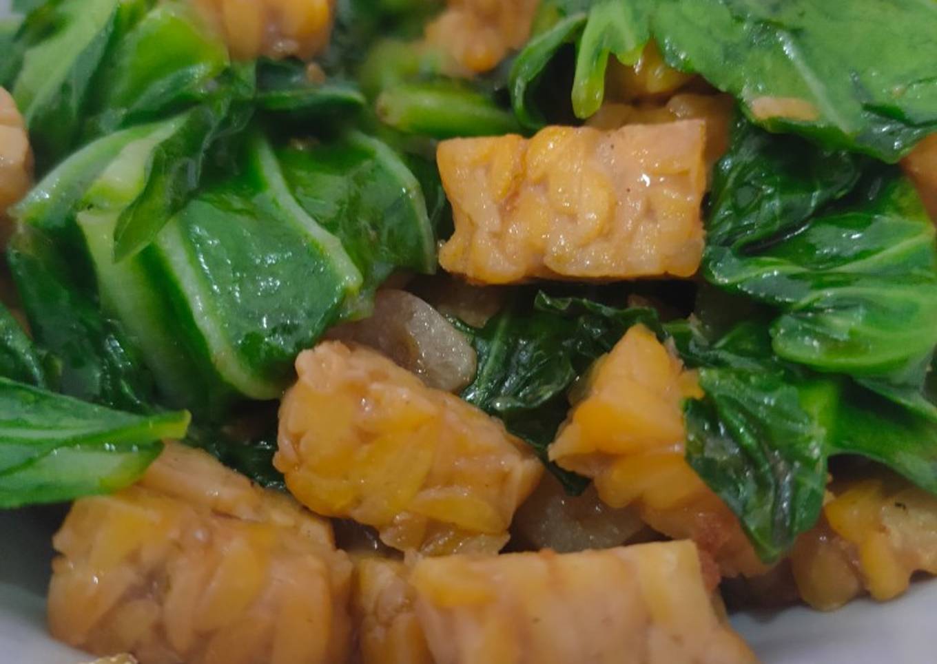 #127 Tumis Tempe Kailan