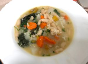 Foto de Feijão branco com acelgas (vegan)