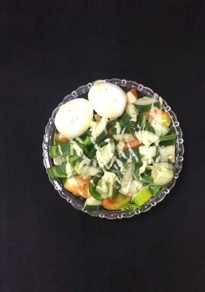 Green salad ainihin hoton girkin