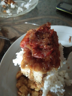Foto resep Tempe penyet sambal bawang