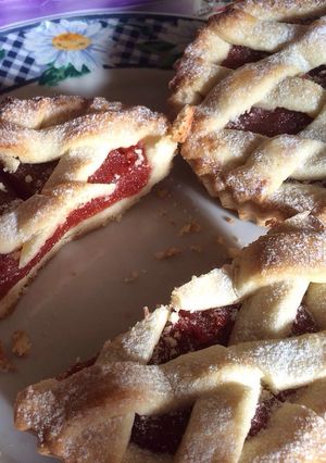 Una foto de Pasta frola de membrillo