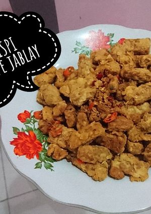 Foto resep Tempe krispi a.k.a tempe jablay