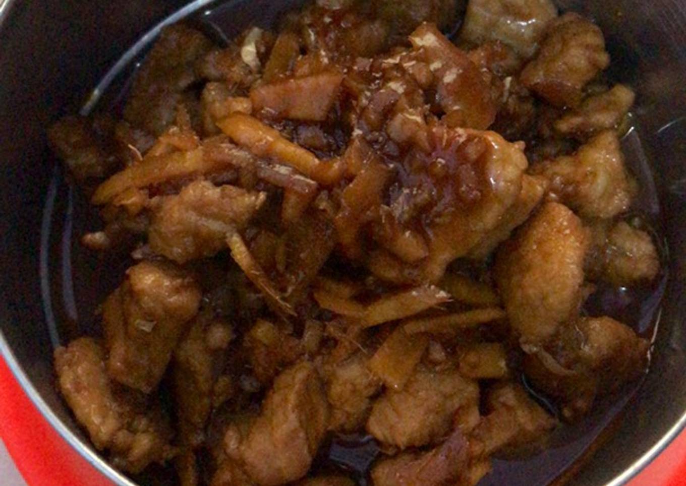 Babi / Ayam Jahe Kecap